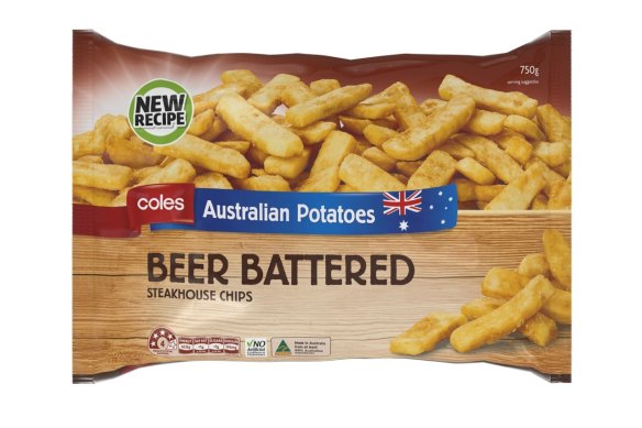 The Australian potato beer battered chips from Coles. 