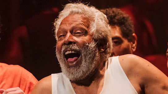 Ernie Dingo and the cast of Bran Nue Dae are putting the final touches on the show ahead of Wednesday's opening night.