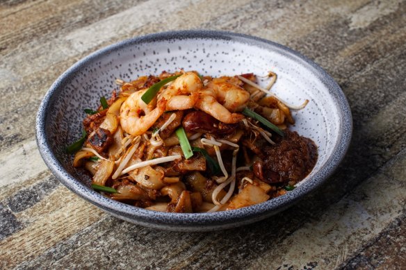 A stir-fry from Sedap Malaysian at Chippendale’s Spice Alley.