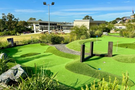 Pacific Golf Club Mini Golf Course is one of 14 designed by Capalaba’s Min Golf Creations.