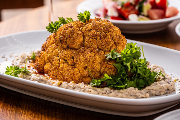 Ouzo Bar &amp; Dining opens in Darlinghurst in mid-October 2024, serving cauliflower with Jerusalem artichoke on its opening menu.
