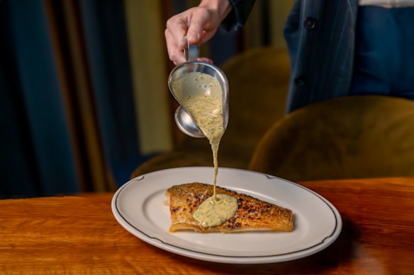 Murray cod, served at The Oriana restaurant.