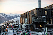 Treble Cone resort in New Zealand