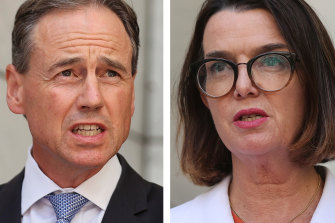 Social Services Minister Anne Ruston will be health minister and replace the retiring Greg Hunt if Scott Morrison wins the next election.