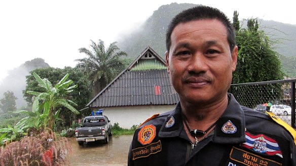 Thawatchai, the leader of the volunteer group.
