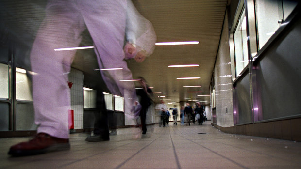 The underpass beneath Spencer Street was closed in 2005.