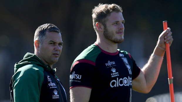 The best in league: Anthony Seibold has been hailed as a man rightfully in demand.