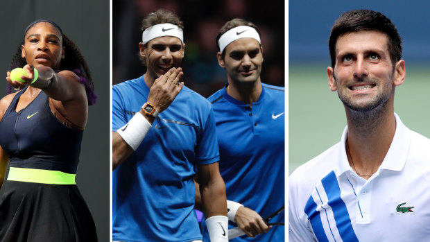 Serena Williams, Rafael Nadal, Roger Federer and Novak Djokovic have all committed to play at The Australian Open pending government approval.