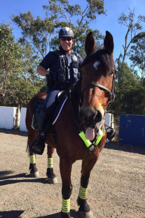 Senior Constable Masters was also passionate about horses and cherished his time in the QPS Mounted Unit.