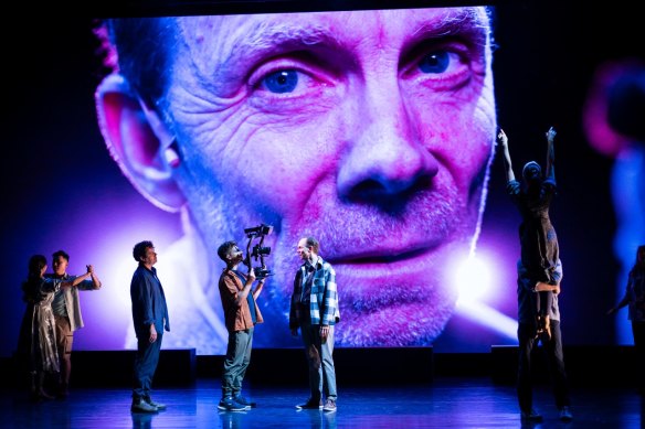 Bryan Probets and Jason Klarwein in the Brisbane Festival/QPAC production of Trent Dalton’s Love Stories.