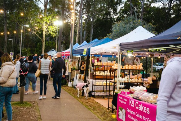 Carseldine Twilight Markets take place at the old QUT Carseldine Campus.