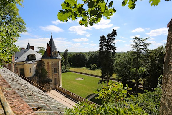 The alleged attack occurred at the Château de Perreux in central France.