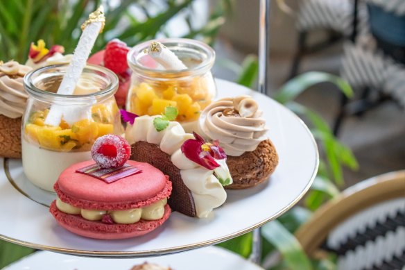 Belle Epoque at the Emporium Hotel in South Brisbane serves seasonal high tea.