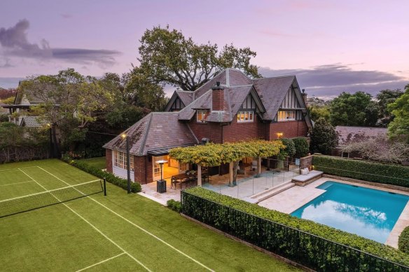 The heritage-listed, Tudor-style house in Killara resold this week for $11.6 million.