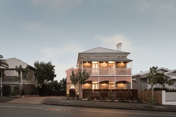 Miss Midgley’s guesthouse in New Farm is one of the oldest surviving houses in Brisbane and a former girls’ school.