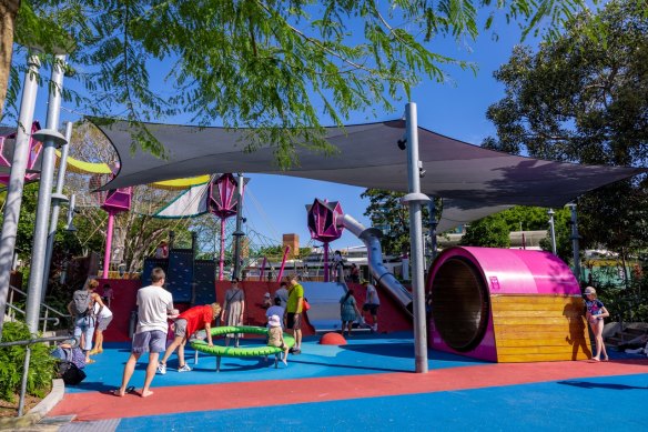 Riverside Green Playground, South Bank.