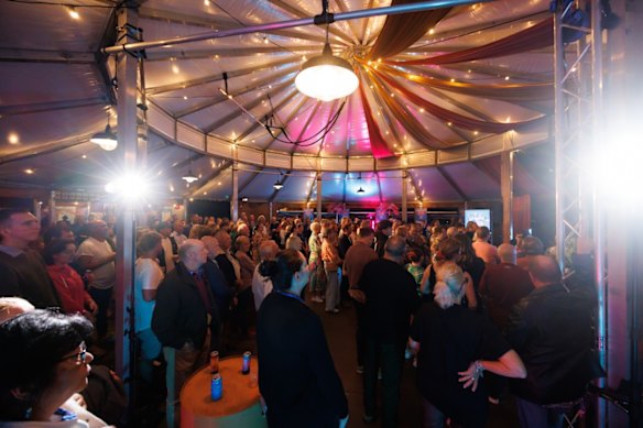 Augathella Spiegeltent is the main venue for the Wynnum Fringe as of 2025.