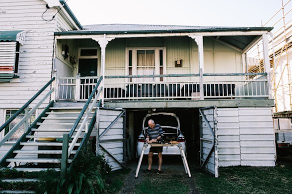 A local craftsman. 