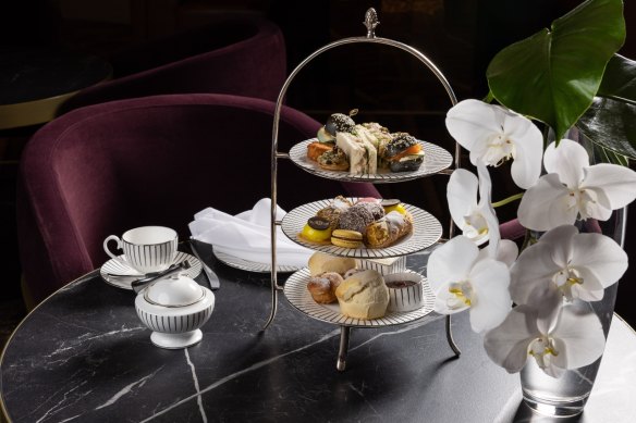 Top Brisbane restaurant Bacchus has a high tea offering.