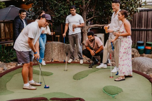 Victoria Park Putt Putt is one of the most popular mini-golf courses in town with sessions frequently booking out.