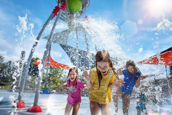 Enjoy some splashy fun at Robelle Domain Water Park in Springfield.