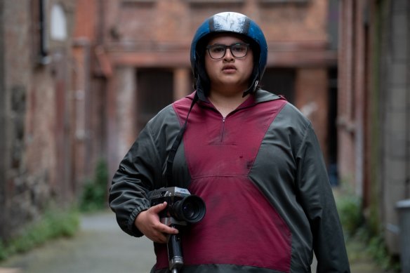 Julian Dennison (above) stars with Minnie Driver in Kiwi comedy  <i>Uproar</i>.