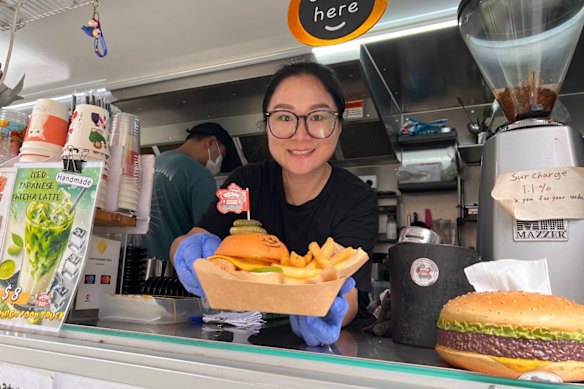 Yvonne runs the Yomigo Food Truck in the Albert Street joint on Tuesdays. It has a Tier 3 license to do this.