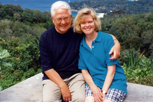 Race and Iola Mathews in Phuket in 1997.