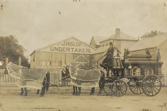 The Dearly Departed exhibition at the State Library explores the state’s funerary customs. 