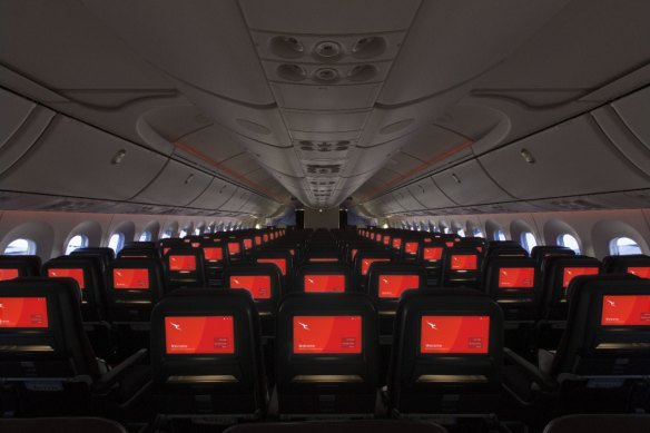 There’s a wide selection of entertainment options available on the seatback screens.
