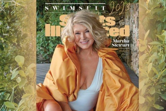 Martha Stewart, 81, is the oldest woman to appear on the cover of Sports Illustrated.