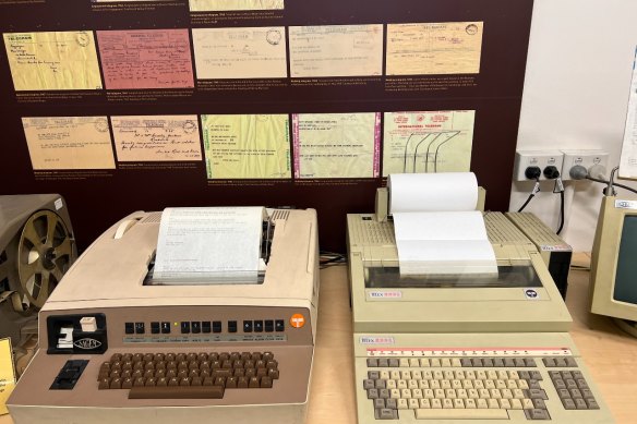 Telecommunications equipment from the 1980s is still in working order at the Telstra Museum.