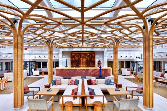 Viking’s Wintergarden Lounge, a place for all seasons.