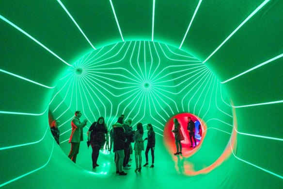 Trippy: Dodecalis Luminarium by Architects of Air.
