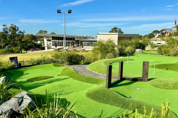 Pacific Golf Club Mini Golf Course is one of 14 to date designed and built by Capalaba’s Mini Golf Creations.