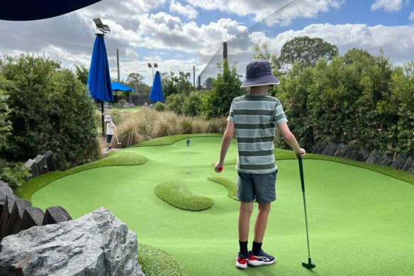 Meadowbrook Golf Club Mini Golf is the first mini-golf course to be built in Logan.