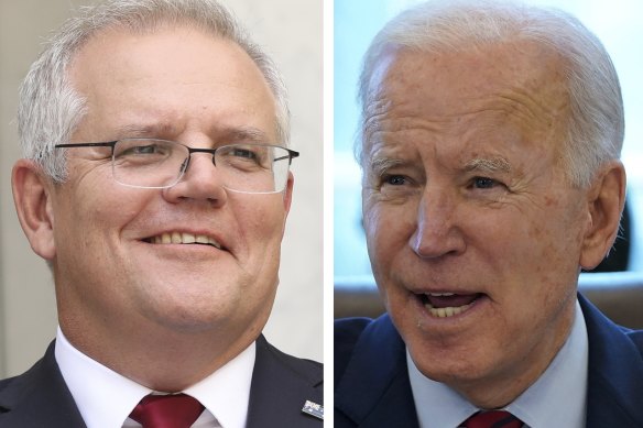 Scott Morrison will be expected to travel to Washington, DC if the talks are held in person, potentially making his first meeting with US President Joe Biden on the fraught issue of climate change.