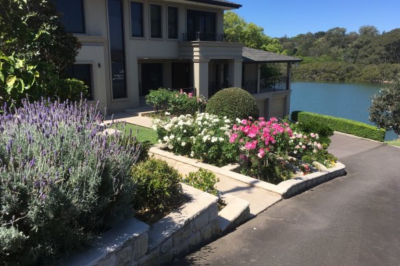 The winning garden of the Sydney Spring Garden Competition for 2019, by Moya and Don Pickens, at Tennyson Point.
