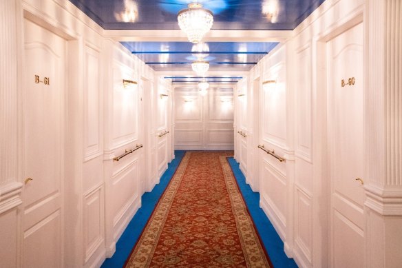 Visitors will experience life-size recreations of the ship’s interiors.