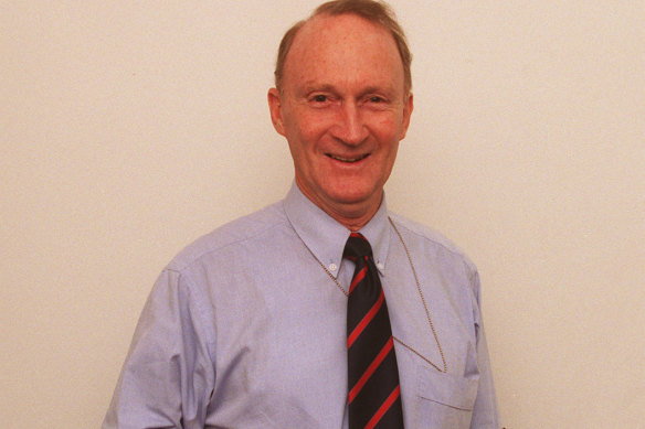 Journalist Phil Wilkins in 1998.