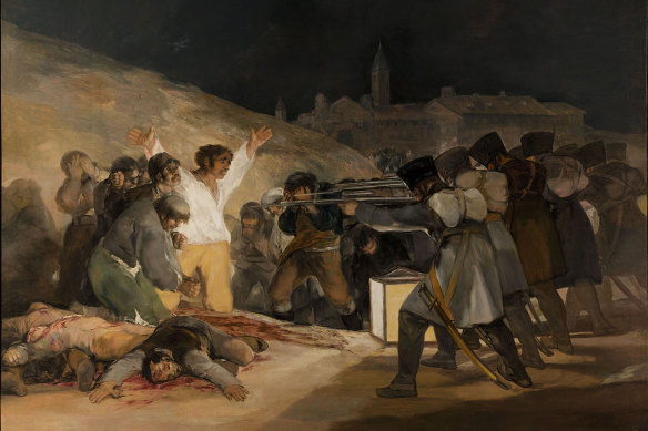 Francisco Goya's The Third of May, 1808.