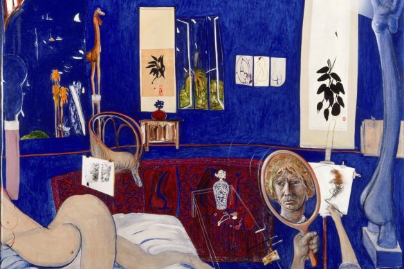 Brett Whiteley’s Self-portrait in the Studio won the Archibald Prize in 1976.