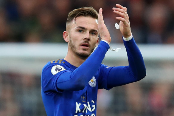 Leicester City's James Maddison has come under fire after being spotted in a casino.