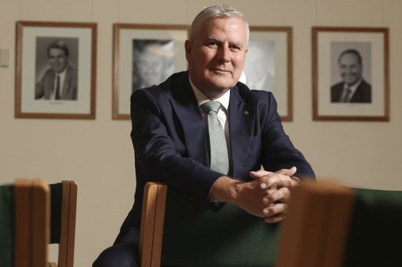 Nationals leader Michael McCormack has raised the proposition of separating agriculture from any 2050 zero emissions pledge.