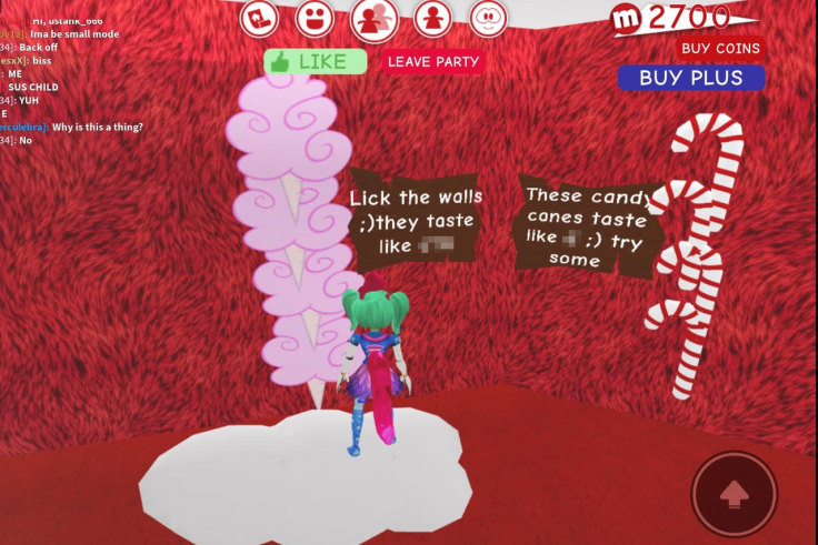 Roblox Parents Warned Over Sexually Suggestive Material - roblox game where you can go on walls