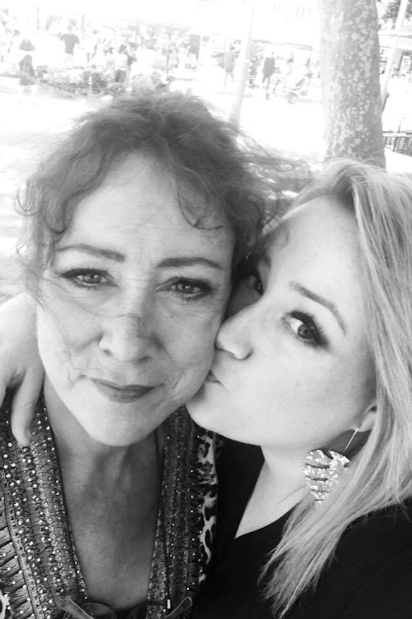 Waterland and her mother, Lisa Stevens.