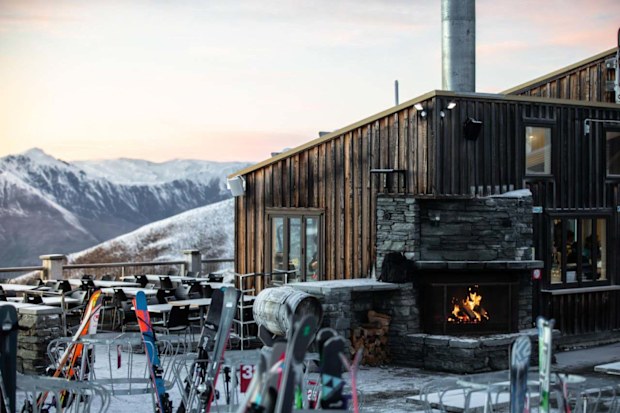 Treble Cone resort in New Zealand