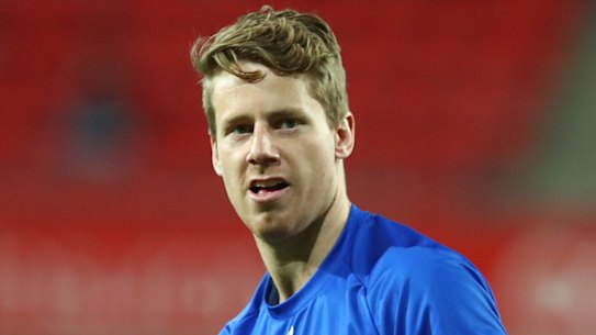 Lachie Hunter is taking a break from football for personal reasons, but will remain in the Bulldogs' hub.