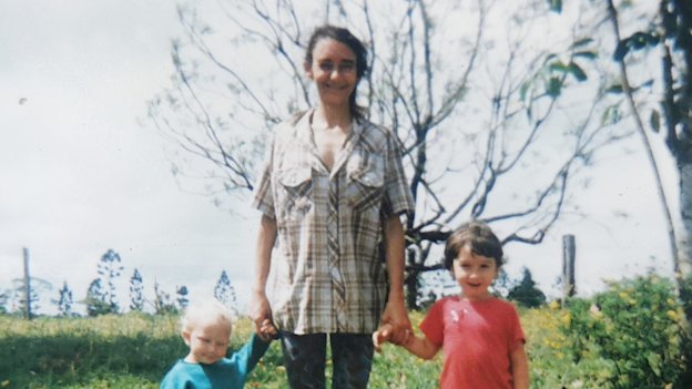 Katie O’Shea, pictured as a young mother with sons Tim and Danny, disappeared just days before she would have met her first grandchild.