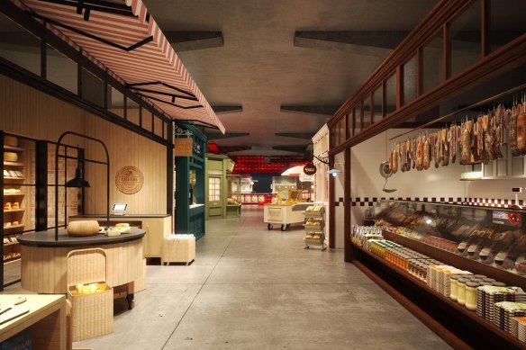 A computer-generated impression of the food project backed by Doltone Hospitality Group.